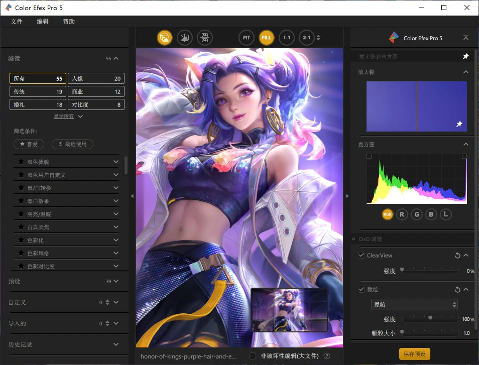 Photoshop 增强滤镜 DxO Nik Collection 8.1.2 x64 中文版