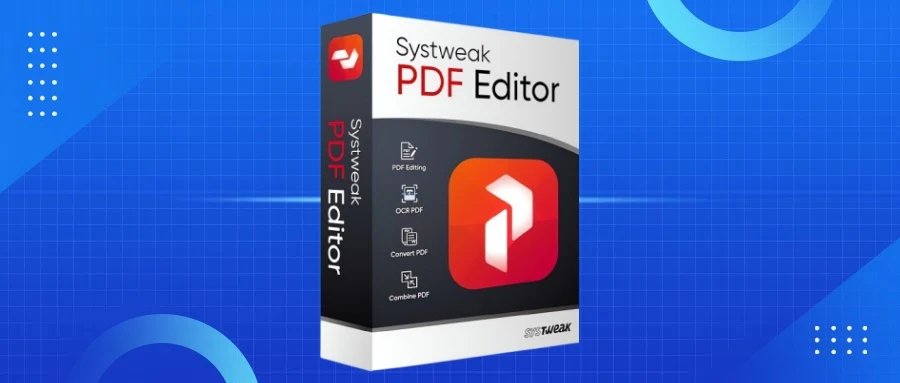 Systweak PDF Editor (专业PDF编辑软件)v1.0.0.7957多语英文