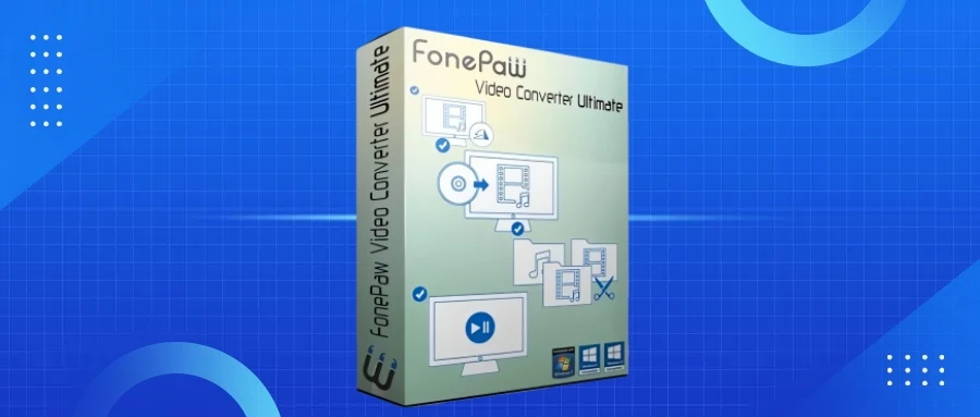 音频视频格式转换刻录软件中文繁体FonePaw Video Converter Ultimate v9.30