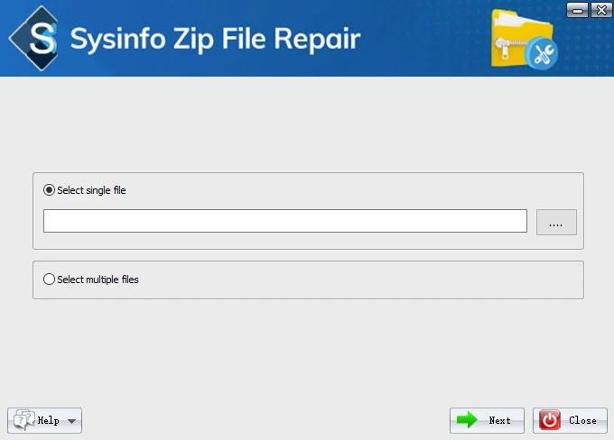 ZIP压缩文件修复工具Sysinfo ZIP Repair 英文v22.0