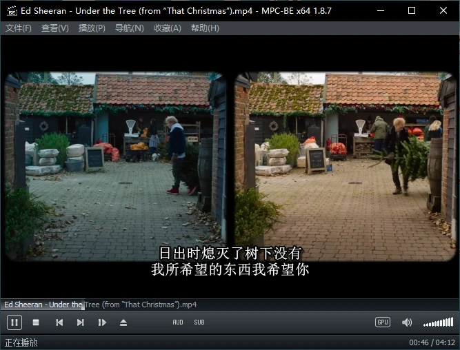 视频播放器MPC-BE(强大视频播放器) v1.8.8 中文绿色版