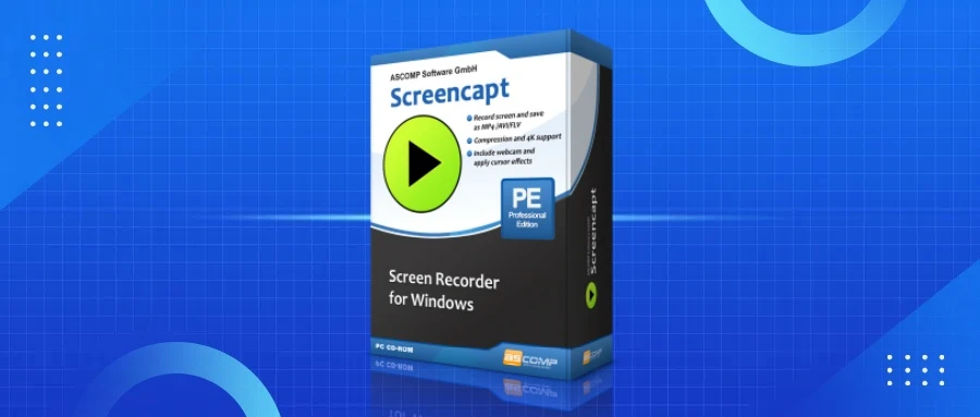 屏幕捕捉录制工具(ASCOMP Screencapt Pro) v2.006 多语便携版